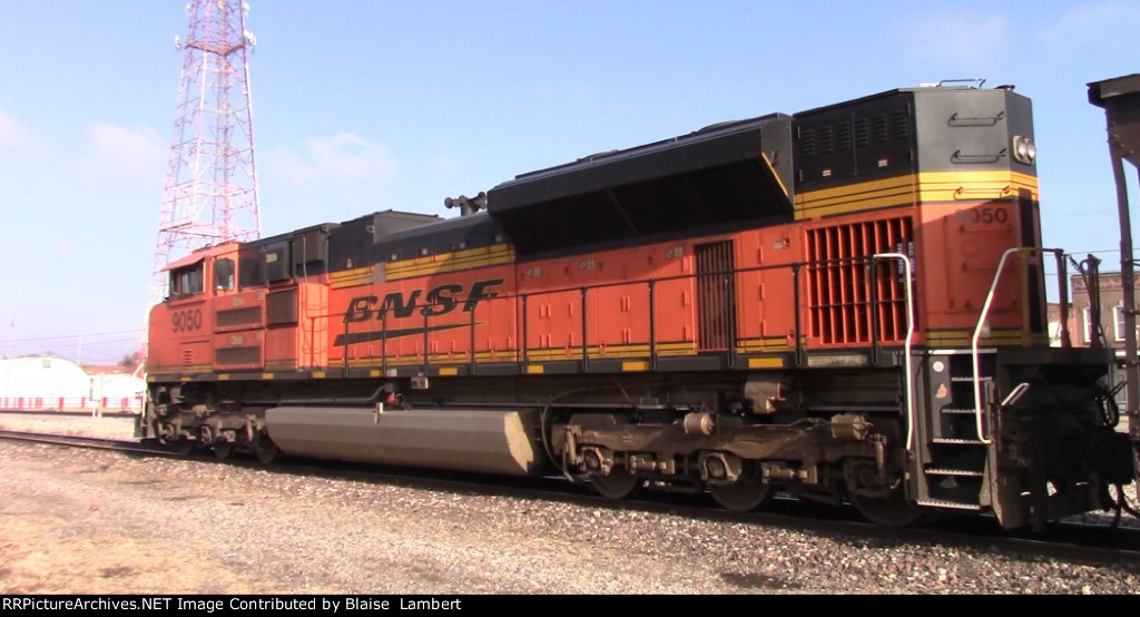 BNSF coal train DPU